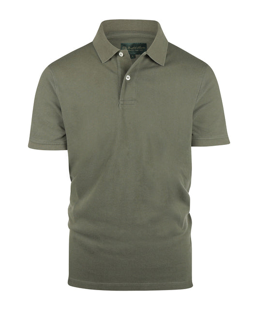 Polo pique short sleeve | Green