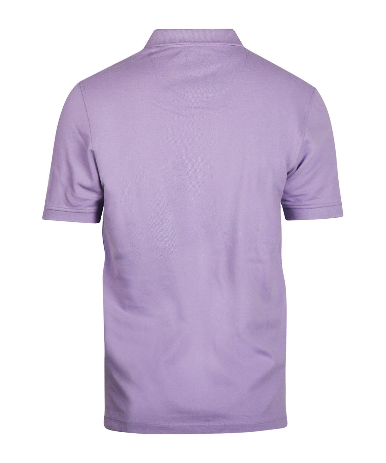 Kurzärmeliges Piqué-Poloshirt | Lila