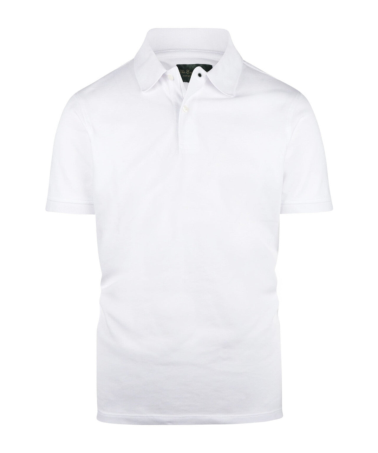 Polo pique short sleeve | White