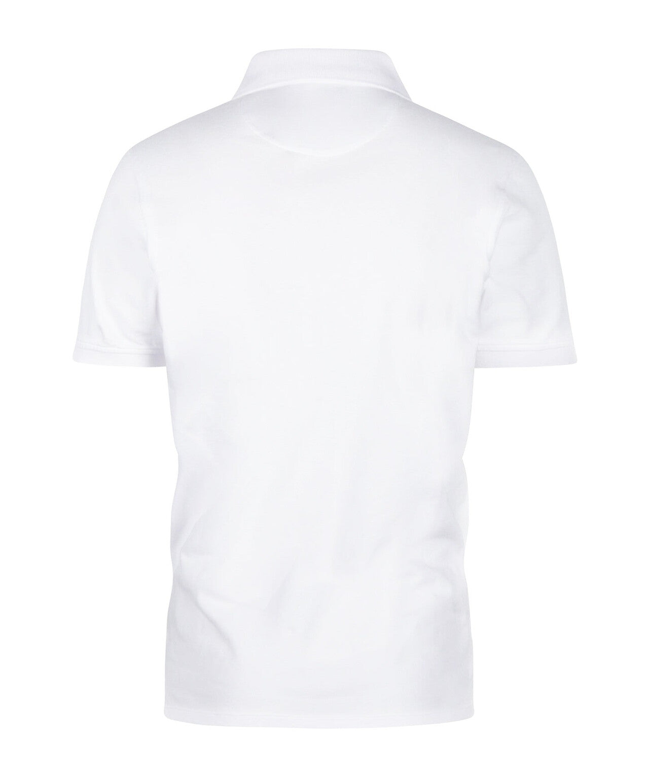 Polo pique short sleeve | White