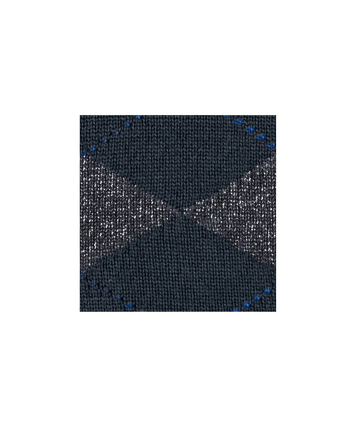 Marylebone Lurex socks | Blue