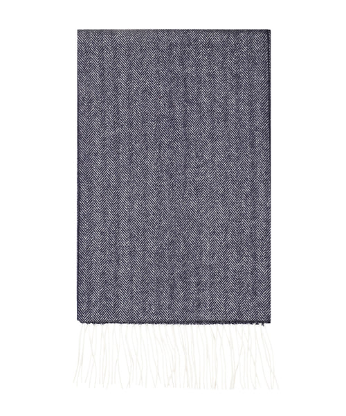 Merino Wool Scarf | Blue