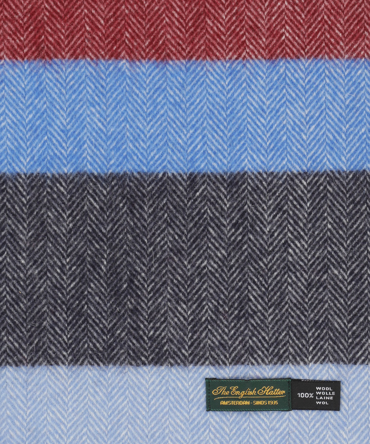 Merino Wool Scarf | Blue