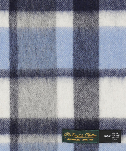 Merino Wool Scarf | Blue