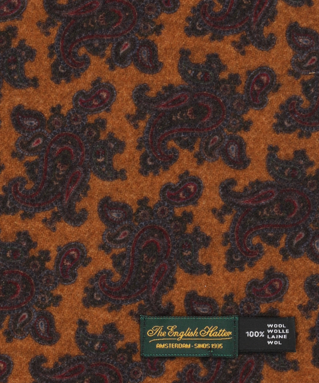 Wollschal 180x30 | Braun