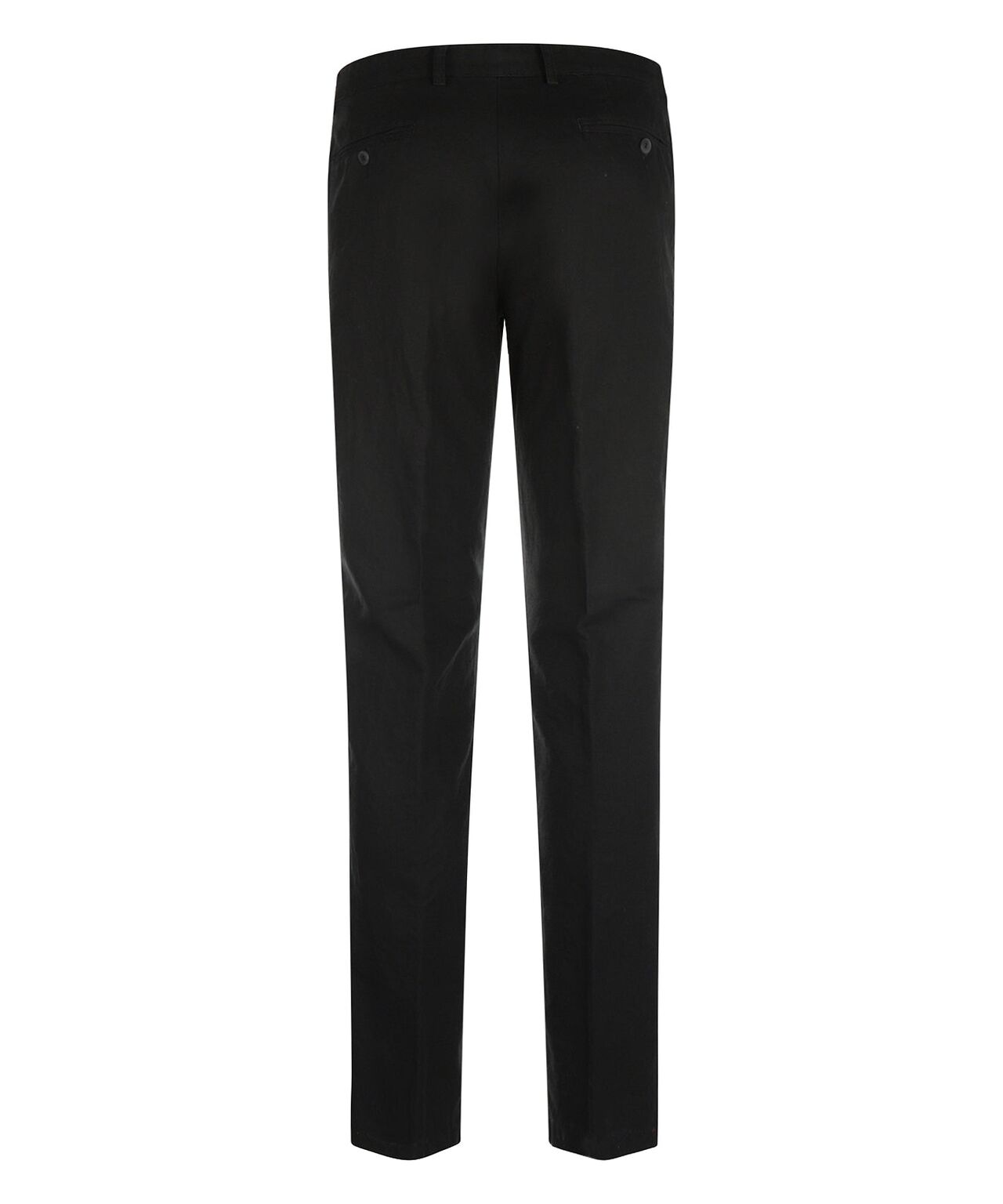 Chino Derby Leinen und Baumwolle | Schwarz