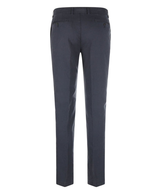 Chino Derby Linen and Cotton | Navy Blue
