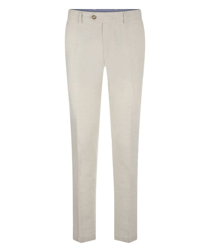 Chino Derby Leinen und Baumwolle | Braun