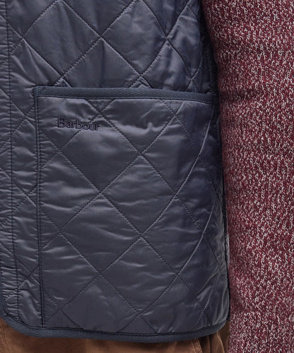 Barbour Polarquilt Zip-in Liner Bodywarmer | Marineblau