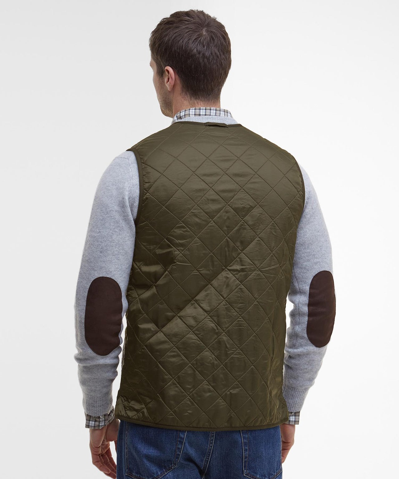 Barbour Polarquilt Zip-in Liner Bodywarmer | Oliv