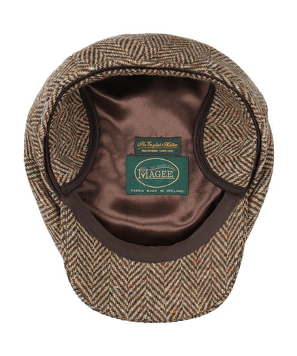 Tweed Cap | Bruin/Zand herringbone