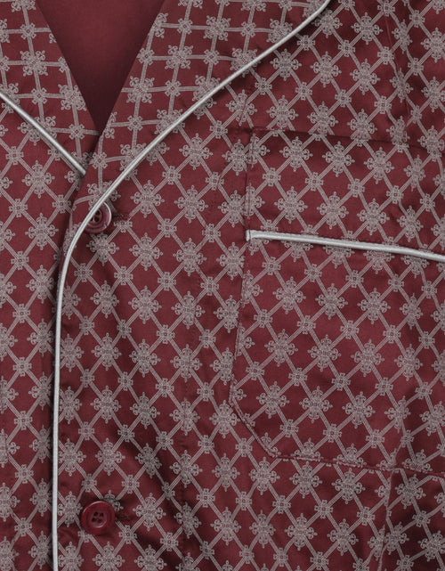 Pyjama set katoen | Bordeaux Rood