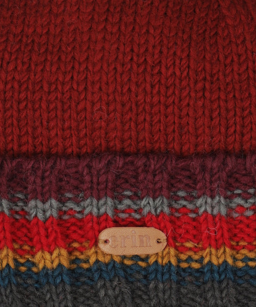 Hat Wool Fleece Lining | Red
