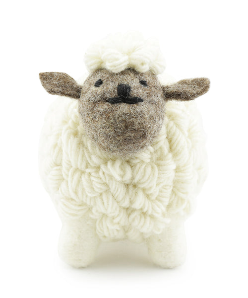 Knitted Sheep Large | White