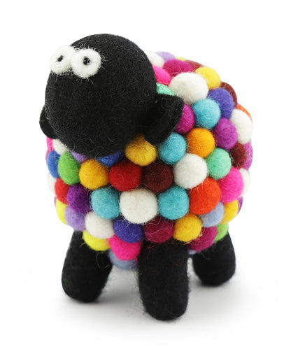 Felt Wool Sheep Medium | Multi