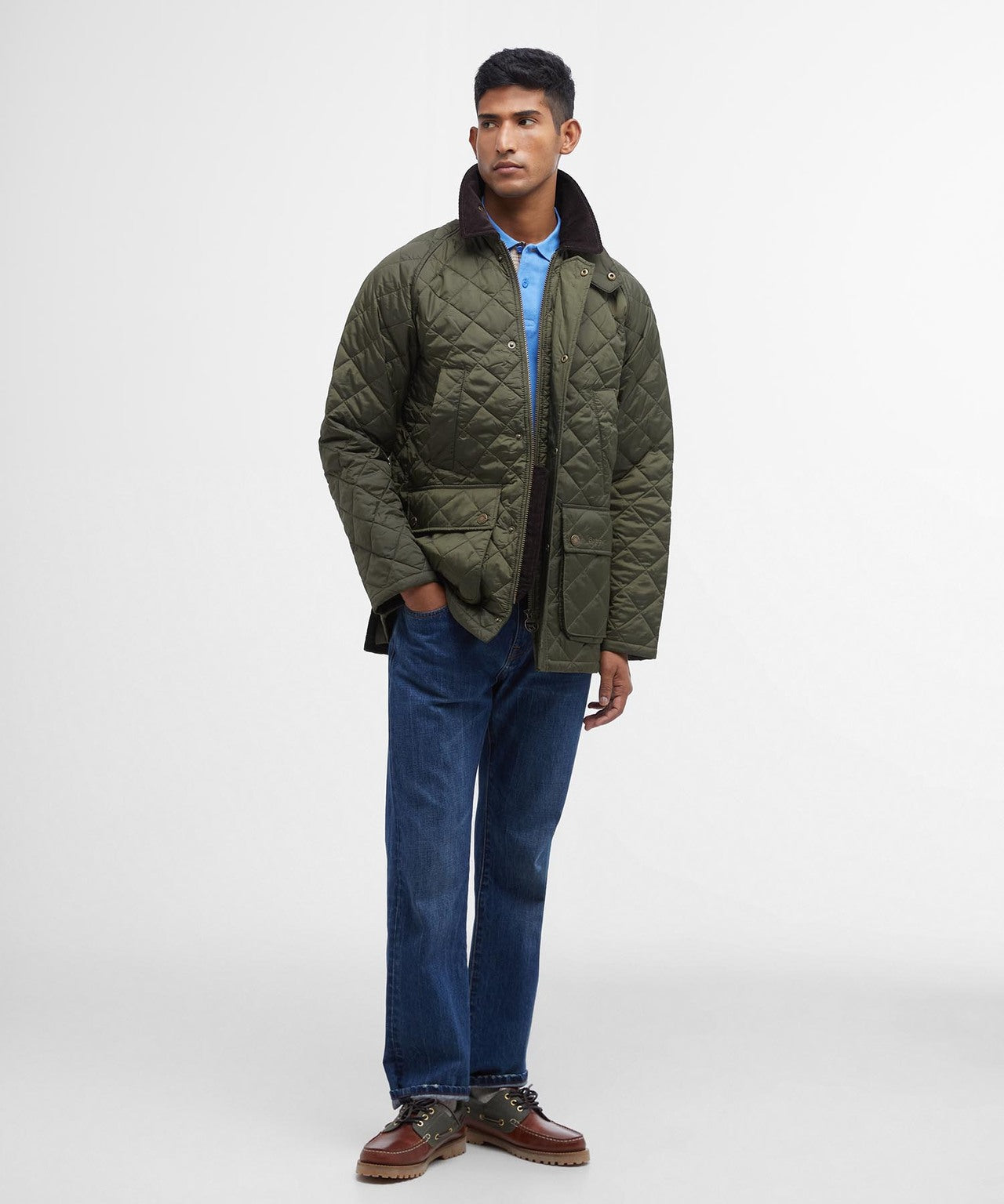 Barbour Ashby Steppdecke | Olive