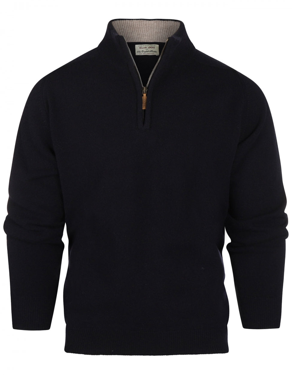Pullover-Reißverschluss | Marineblau
