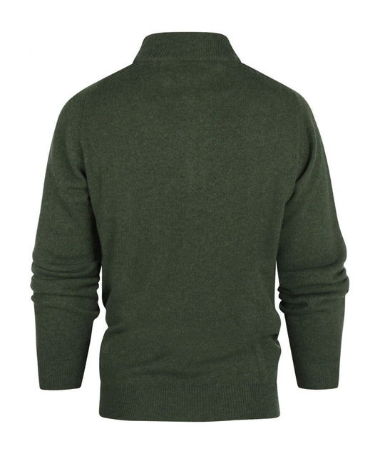 Pullover-Reißverschluss | Grün
