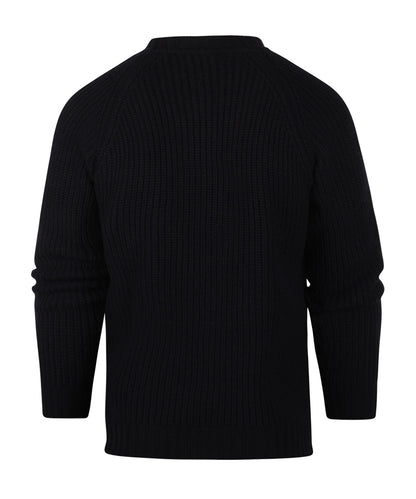 William Lockie Pullover Joss Earl Rundhalsausschnitt | Marineblau