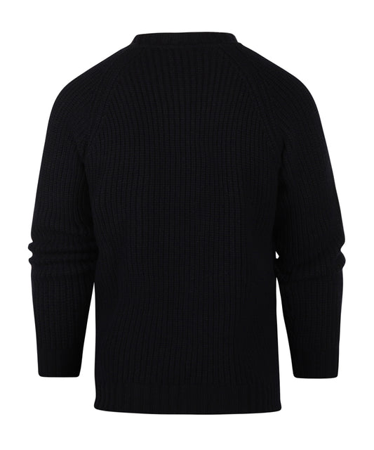 William Lockie Sweater Joss Earl Round Neck | Navy