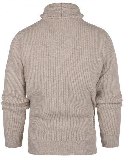 William Lockie Pullover mit Schalkragen | Kopfsteinpflaster