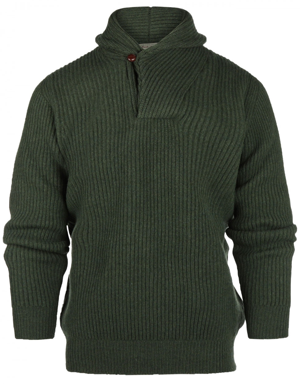 William Lockie Pullover mit Schalkragen | Rosmarin
