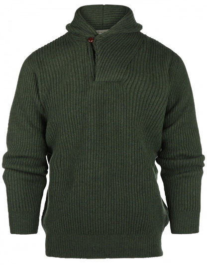 William Lockie Pullover mit Schalkragen | Rosmarin