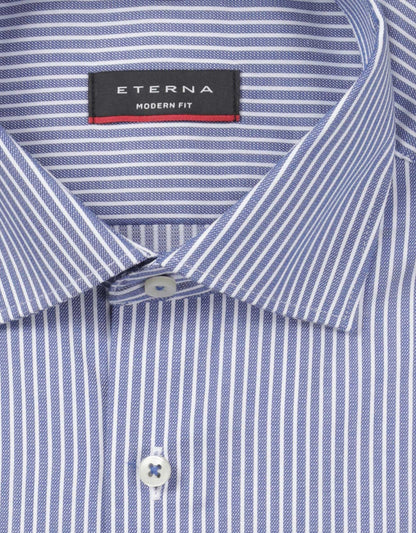 Gestreiftes Hemd | Blau