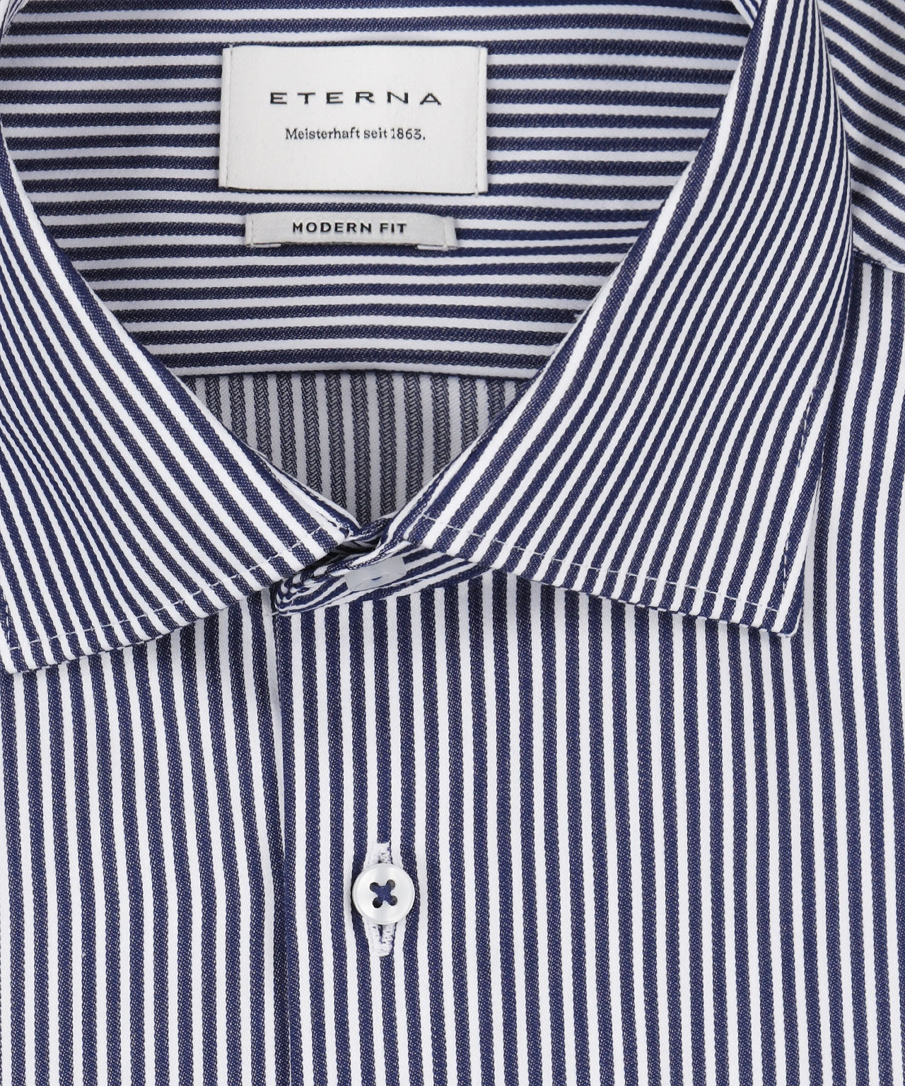 Gestreiftes Hemd | Blau