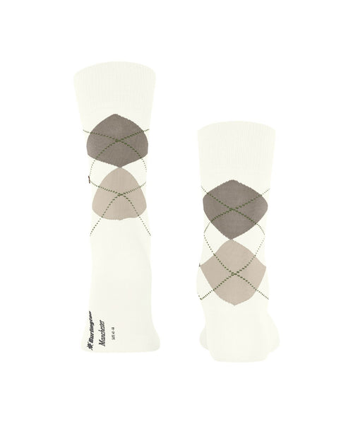 Manchester men's socks | White