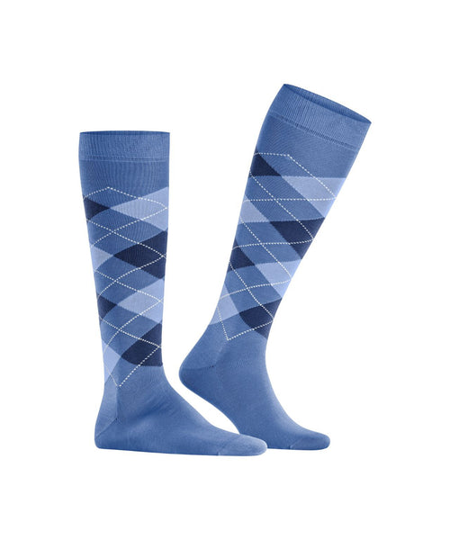 Manchester Men's Knee Socks | Blue