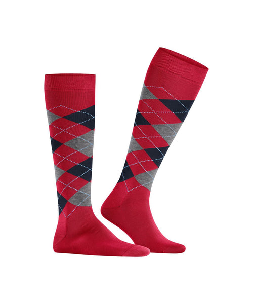 Manchester Men's Knee Socks | Red