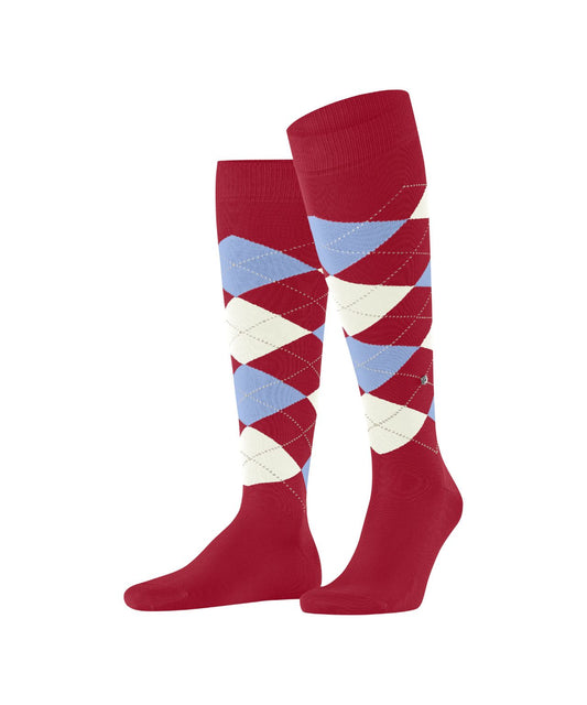 Sok Manchester Lang | Red Light Blue Beige Daimond Check