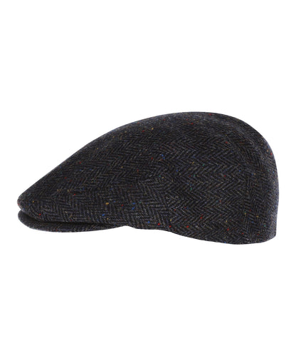 Klassieke Cap | Navy Herringbone