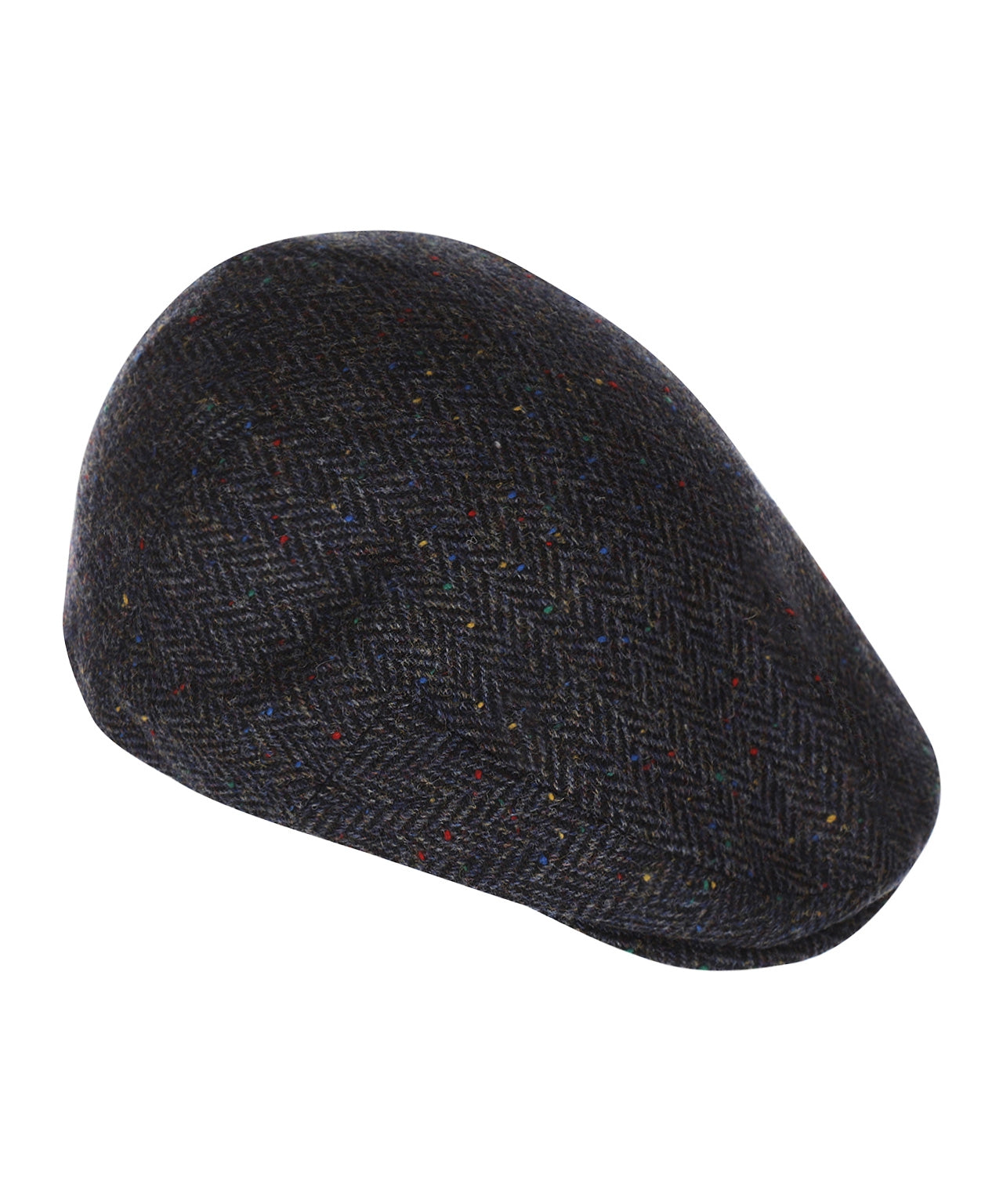Klassieke Cap | Navy Herringbone