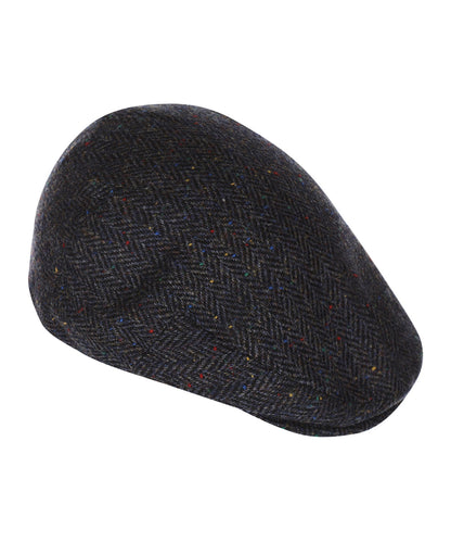 Klassieke Cap | Navy Herringbone