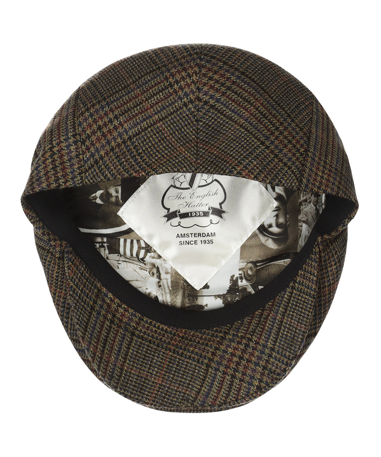 Klassieke Cap | Bruin Glen Ruit