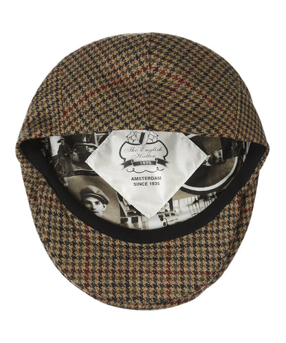 Klassieke Cap | Bruin Houndstooth