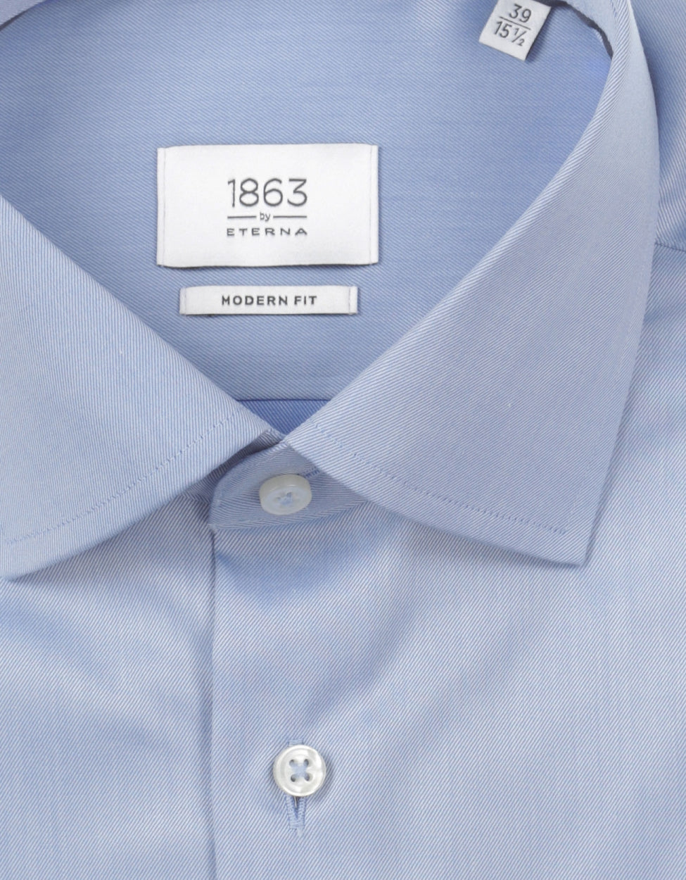 semi spread collar dress shirt Shirt uni semi spread collar