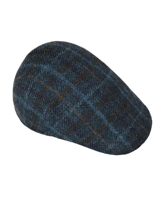 Tweed-Mütze vorgeformt | Blau