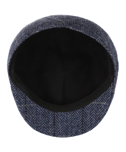 Tweed Cap Voorgevormd | Blauw