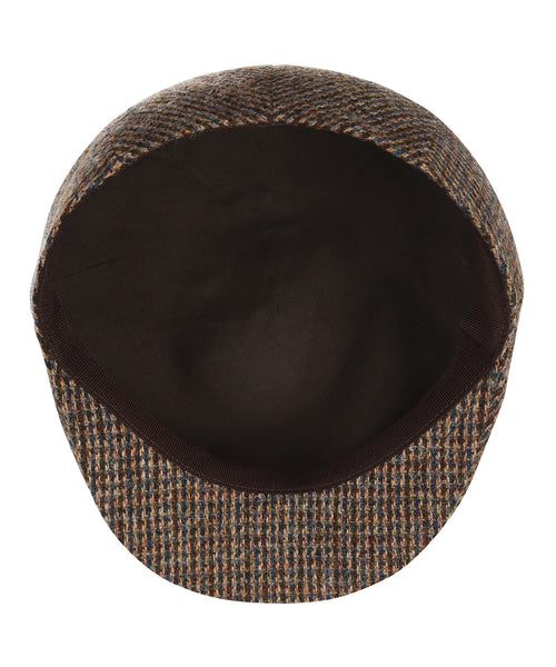 Tweed Cap Voorgevormd | Blauw