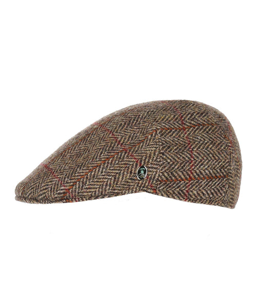 Tweed Cap Voorgevormd | Bruin