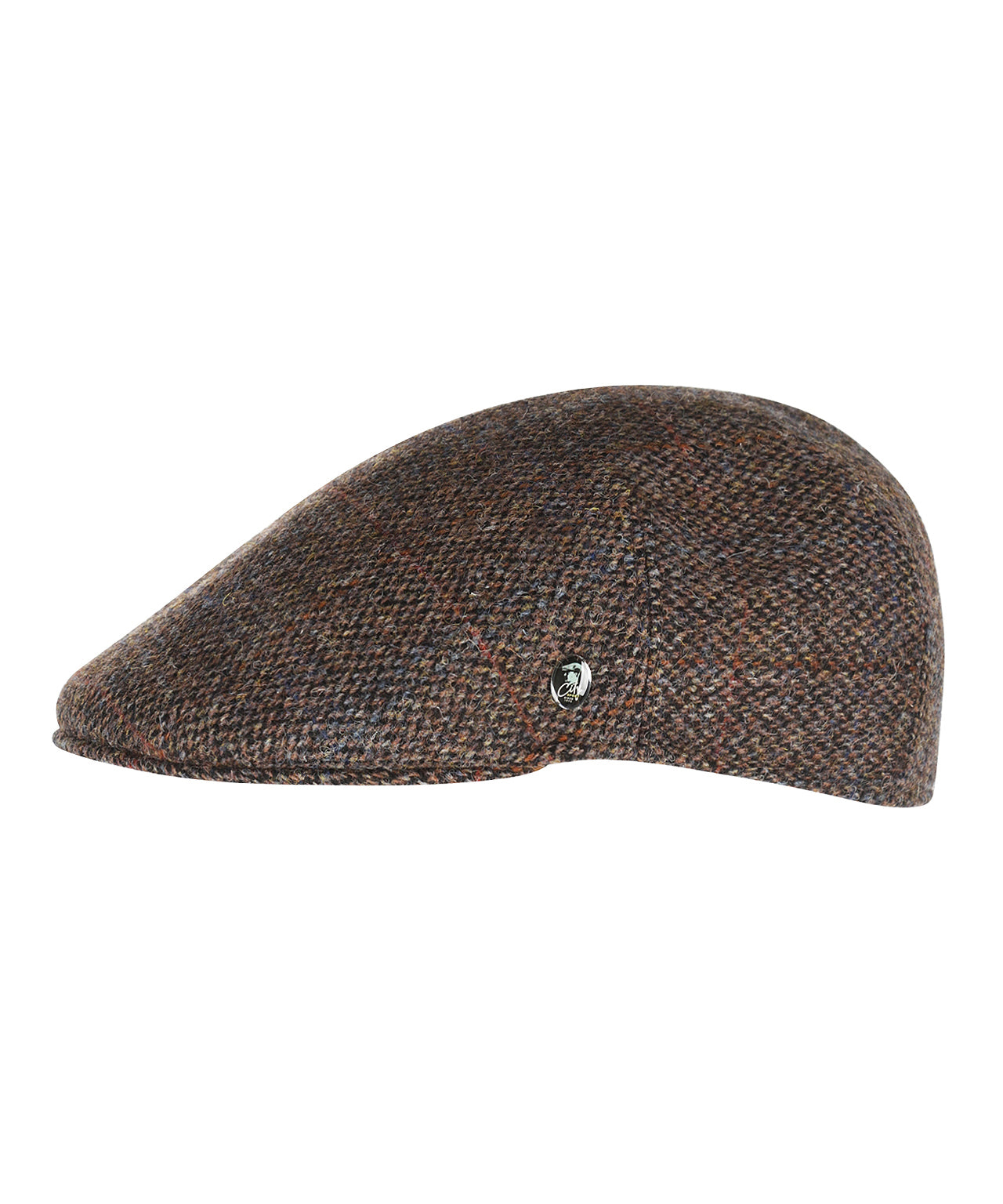 Tweed-Kappe vorgeformt | Braun
