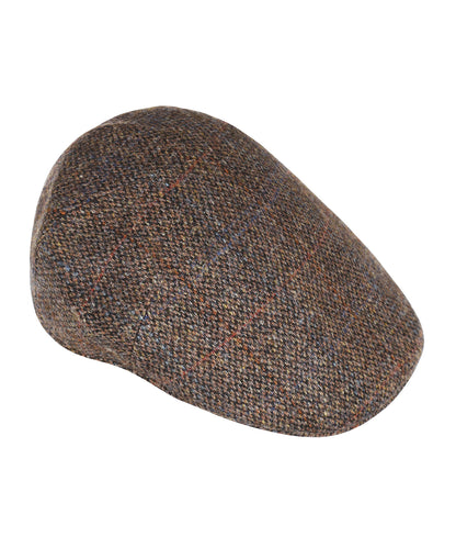 Tweed-Kappe vorgeformt | Braun