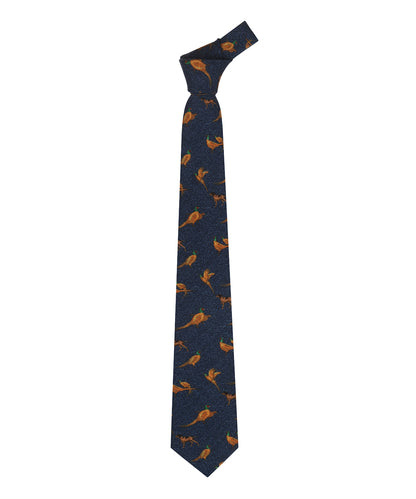 Wool tie | Blue
