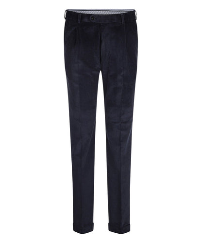 Corduroy Pants Wide Rib | Navy Blue