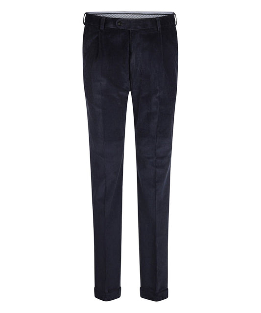 Corduroy Pants Wide Rib | Navy Blue