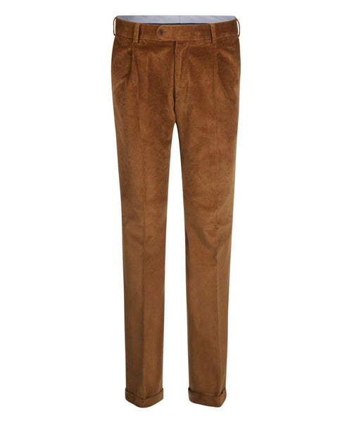 Corduroy Pants Wide Rib | Brown