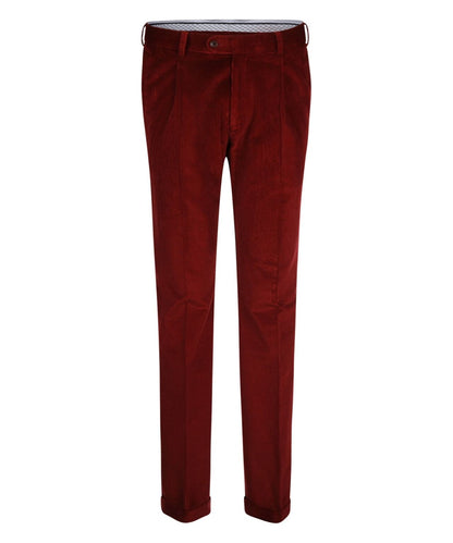Corduroy Pantalon Brede Rib | Bordeaux